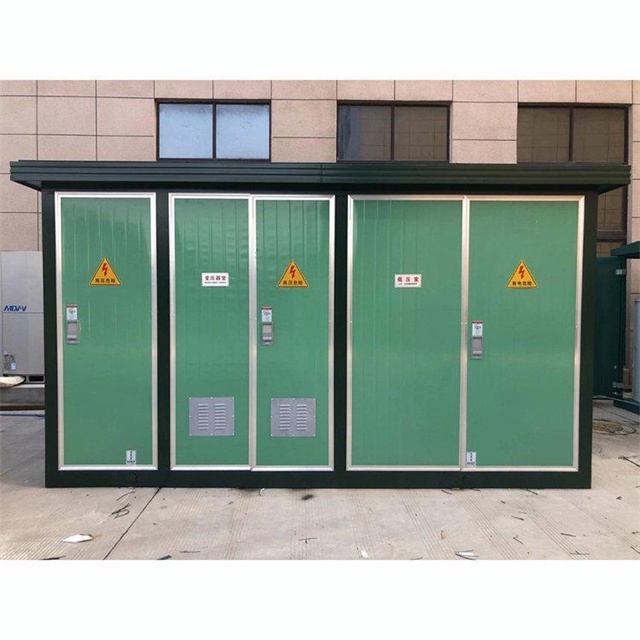 鄢陵1600KVA欧式箱式变压器